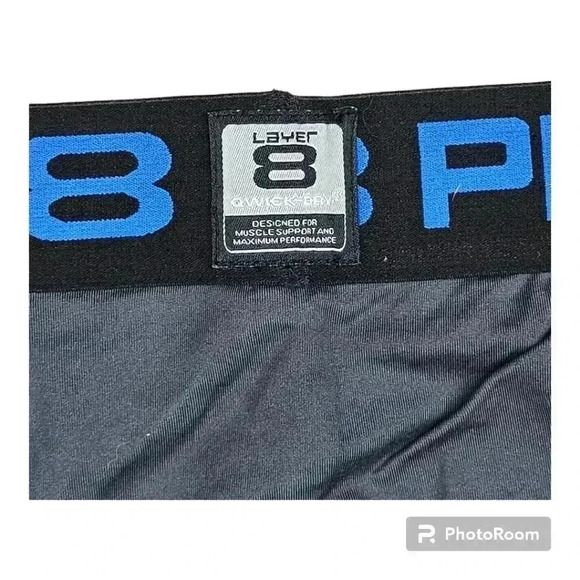 Layer 8 Kwick-Heat Kwick-Dry 11 L8 Defend leggings Gray print # L64465 XL - Picture 4 of 6